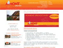 Tablet Screenshot of amontstudio.cz